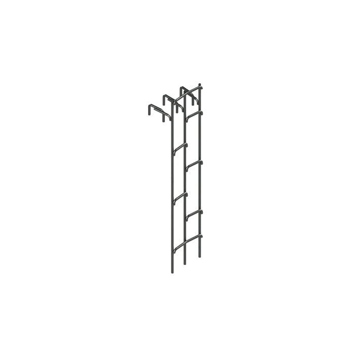 Канализационная лестница КЛ-5.1 (Л-1; Л-18) для колодцев