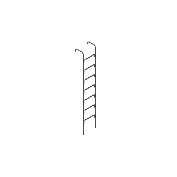 Водопроводная лестница ВЛ-7.4 (Л-2; Л-19) для колодцев