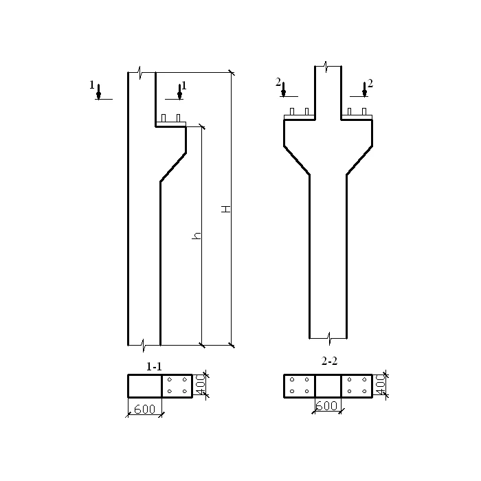 Колонна железобетонная 4к 108-9